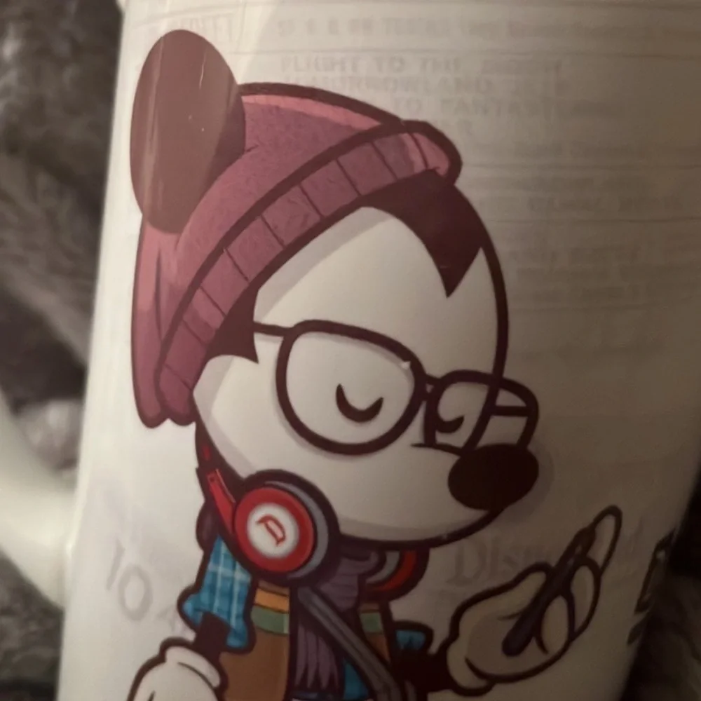 Hipster Mickey Disneyland Cup